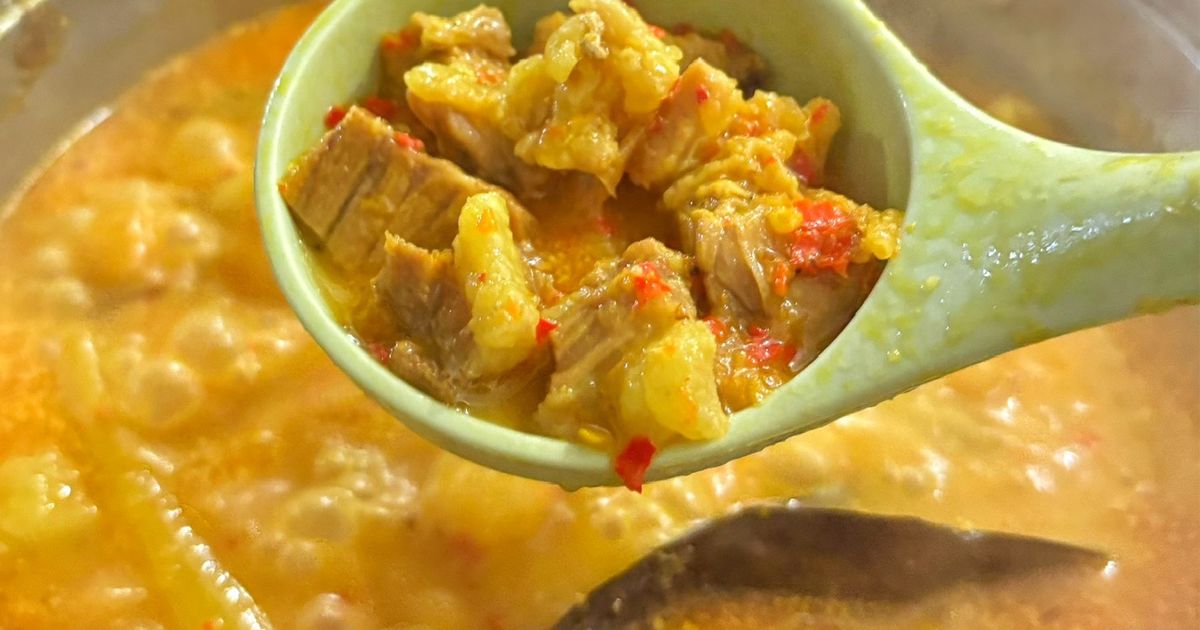 Gulai Cincang Khas Minang