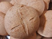 Una foto de masa para pan de ajo