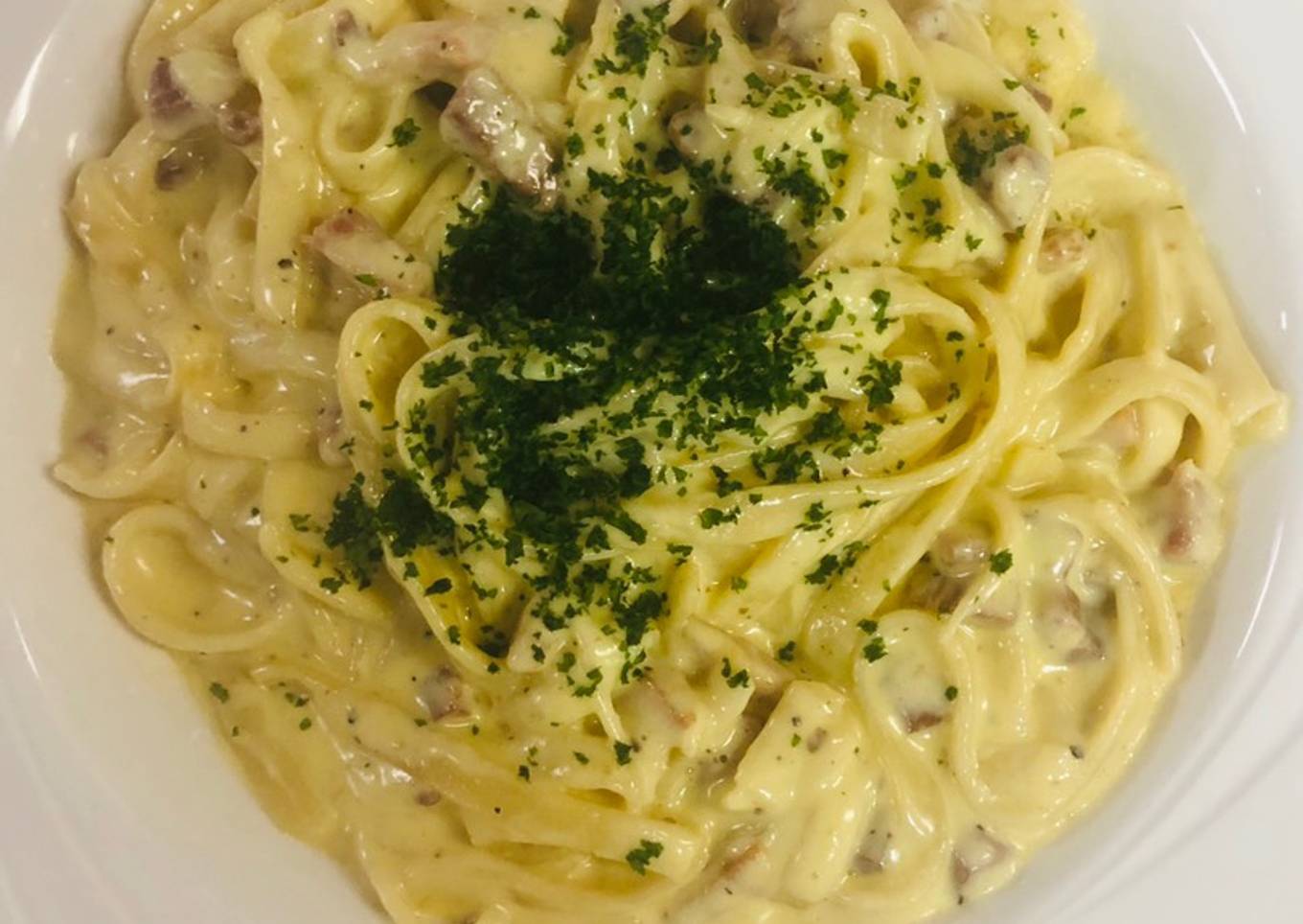 Pasta carbonara