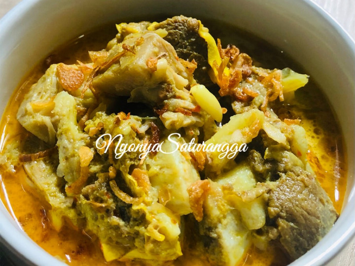 Yuk intip, Bagaimana cara memasak Gulai Nangka Iga Sapi dijamin sedap