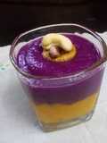 Mango jamun panacotta