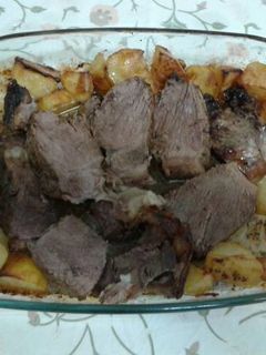 Una foto de Solomillo de ternera o de cerdo en el horno