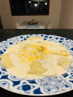 Una foto de Salsa bechamel o salsa blanca