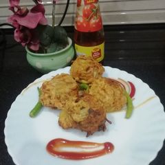 Crispy Potato Vada A picture of Crispy Potato Vada.