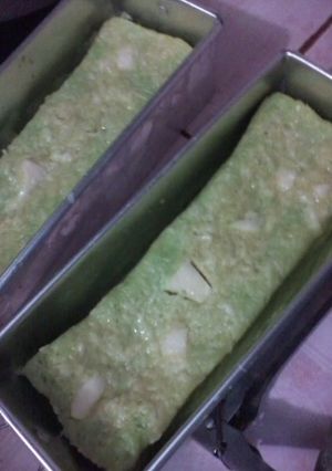 Foto resep Roti tawar kukus pandan