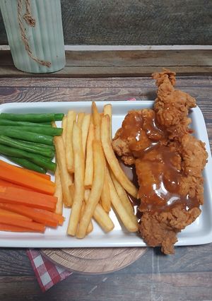 Foto resep Steak Ayam crispy