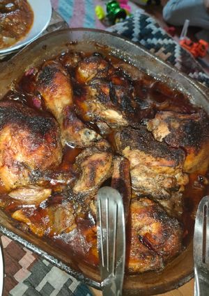 صورة لوصفة صينية دجاج في الفرن سهلة 😋😋
