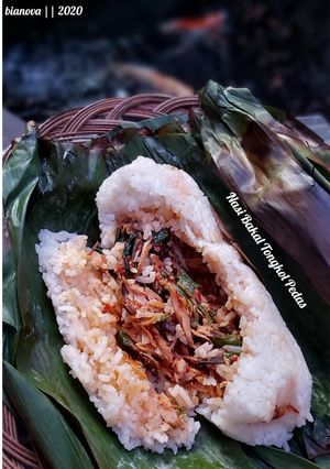 Foto resep Nasi Bakar Tongkol Pedas