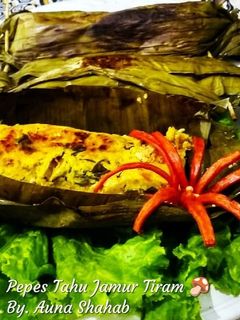 Foto resep Pepes Tahu Jamur Tiram