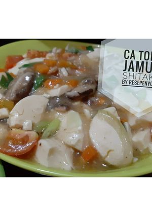 Foto resep Ca Tofu Jamur shitake