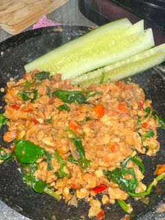 Foto resep Sambal tempe bayam