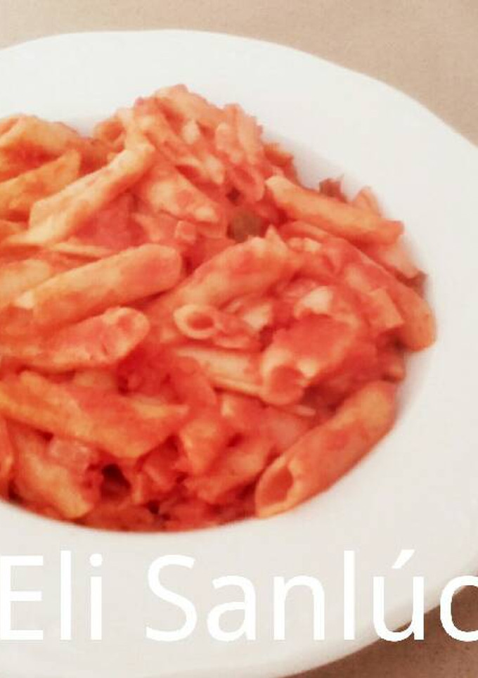 Una foto de Macarrones con especias tiger especial espaguetis
