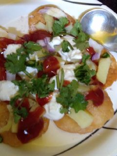পাপড়ি চাট (papri chat recipe in Bengali) রেসিপির প্রধান ছবি