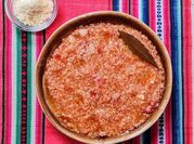 Una foto de quinoa cocida