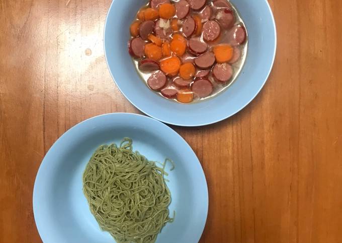 Makanan Anak
Mie Kuah Sosis Wortel