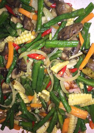 Foto resep Tumis Kacang Panjang