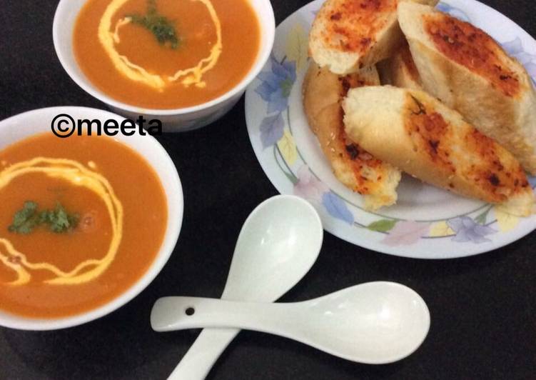 Recipe of Perfect Pumpkin Carrot Soup