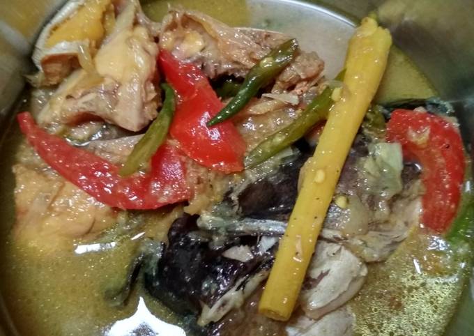 Bagaimana Menyiapkan Kepala patin bumbu kuning, Menggugah Selera