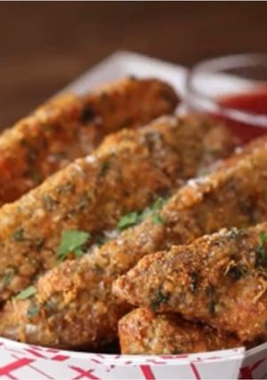 Foto principal de Patatas gajo con ajo y queso parmesano