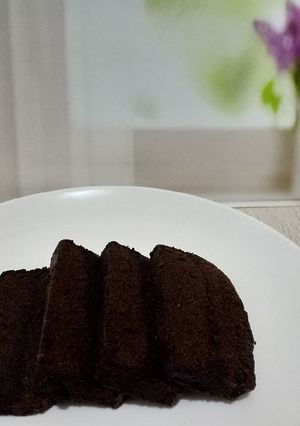 Foto resep Brownis Kukus Ketan Item