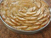 Una foto de kuchen de manzana