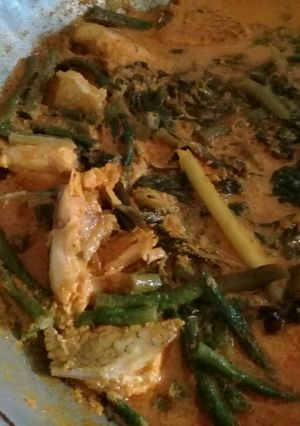 Foto resep Gulai Ikàn mujair kacang panjang