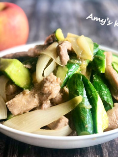 小黃瓜炒肉 / 家常菜 的食譜成品照片