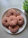 🍩 Donat empuk topping coklat bubuk