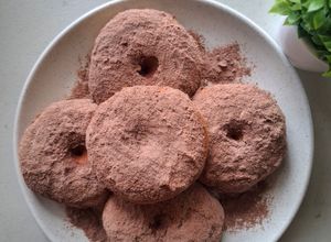 Foto resep 🍩 Donat empuk topping coklat bubuk