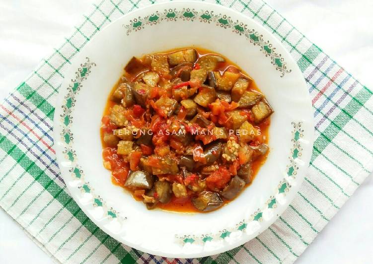 Terong Asam Manis Pedas