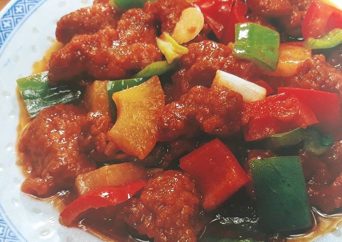 Recipe of Ultimate Sweet and sour pork