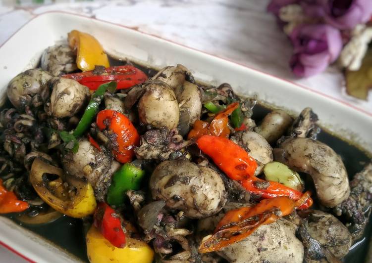 Bagaimana memasak Cumi Hitam, Bikin Ngiler