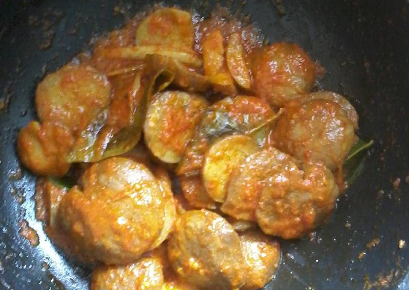 Rendang jengkol.,empuk