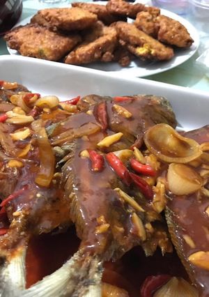 Foto resep Ikan bawal asam manis