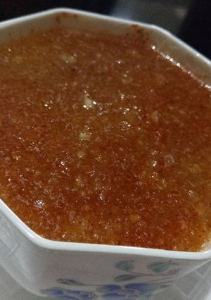 A picture of Lemon chutney / lemon sweet & spicy jam.