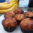 Banana choco muffin