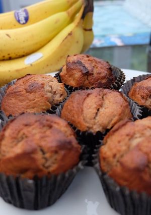 Foto resep Banana choco muffin