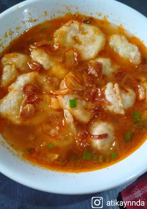 Foto resep Cireng kuah pedas