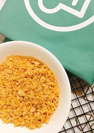 Hình của món Ruốc cá hồi.