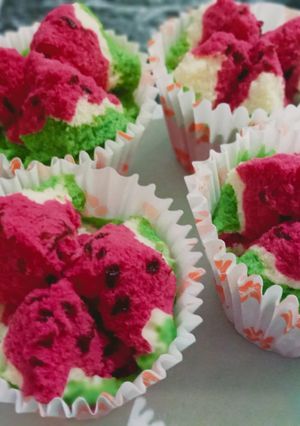 Foto resep Bolu kukus mekar..🤣🍉