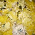 Papas al puerro