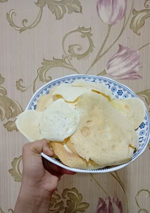 صورة لوصفة بان كيك بدون حليب
