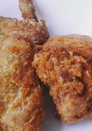 Foto resep Ayam Goreng Tepung Sehat (no bp no msg) | bekal anak