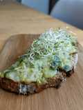 🌱 Tartine gratinée béchamel aux verts de poireaux (antigaspi)