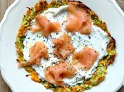 Una foto de requesón tortilla