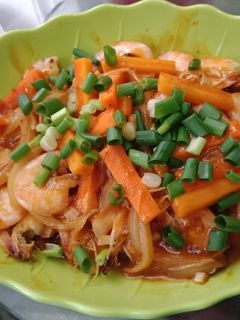 Foto resep Udang Panggang Saus Pedas Manis