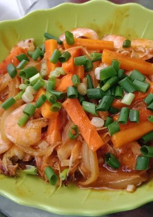 Foto resep Udang Panggang Saus Pedas Manis