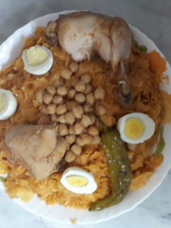 صورة لوصفة ثريدة بالدجاج