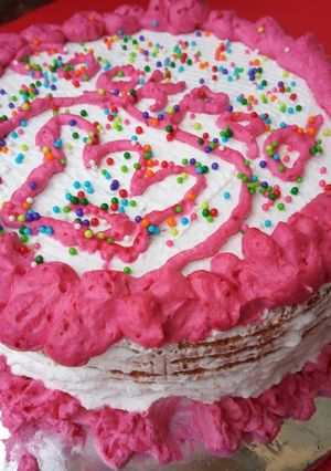 A picture of Easy Vanilla Cake Recipe.