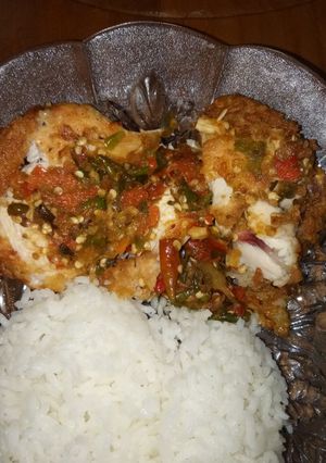 Foto resep Ayam geprek cobek